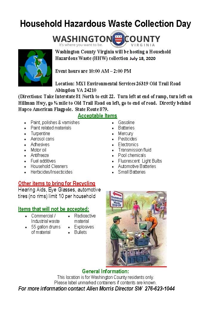 Solid Waste Washington County Virgnia